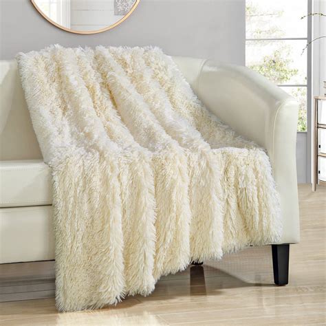 Chic Home 1 Piece Juneau Faux Fur Ultra Plush Decorative Throw Blanket