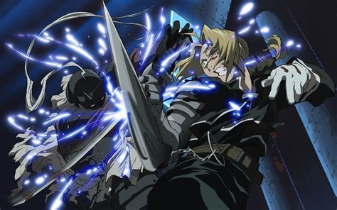 Blood Edward Elric Fullmetal Alchemist Slicer Sword Weapon Konachan