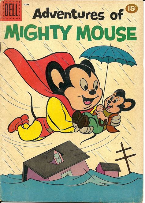 Adventures Of Mighty Mouse Comic Book Old Comic Books Vintage Comic