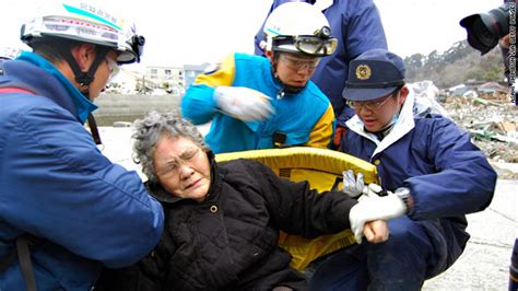 Rescue In Japan As Pulled From Rubble Cnn Com