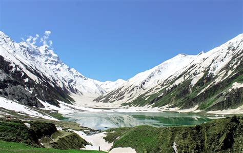 Saiful Muluk Is An Alpine Lake Located At The Northern End Of The