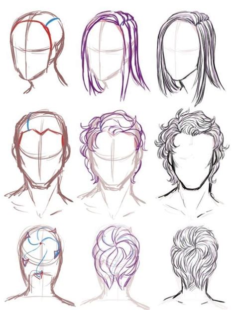 How To Draw Hair Step By Step Image Guides Drawing Poses Drawing