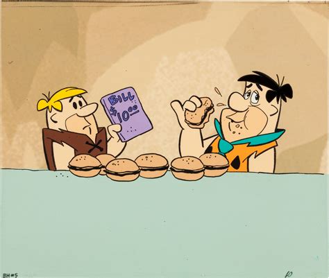 The Flintstones Publicity Cel Hanna Barbera 1980s Flickr Os