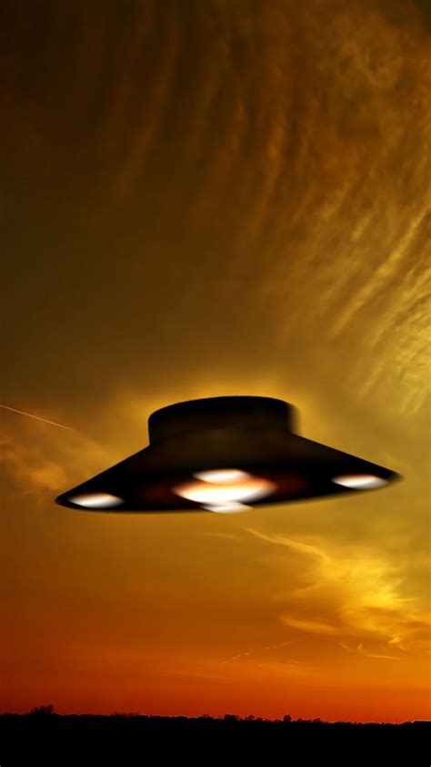 Ufo over the city illustration. UFO Wallpaper (66+ pictures)