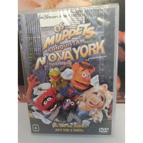 Dvd Filme Os Muppets Conquistam Nova York Shopee Brasil