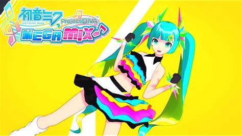 Hatsune Miku Project Diva Megamix 初音ミク Project Diva Mega39s First