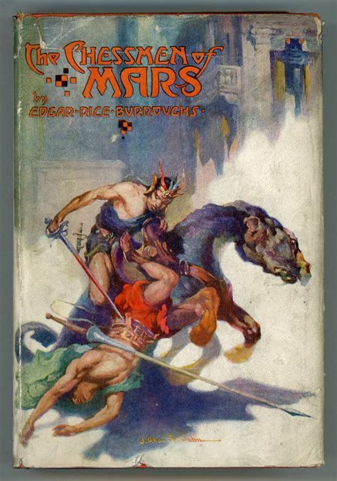 The Chessmen Of Mars Edgar Rice Burroughs First Edition