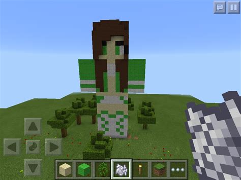 Giant Simple Girl Skin Minecraft Map