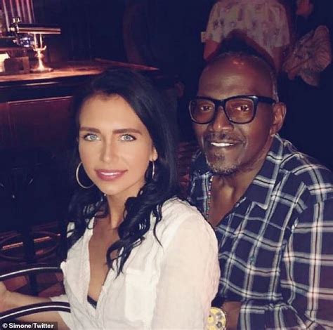randy jackson spotted with musician lover simone weeks after finalizing divorce from wife of