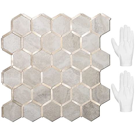 7 Best Large Hexagon Tile Backsplashes