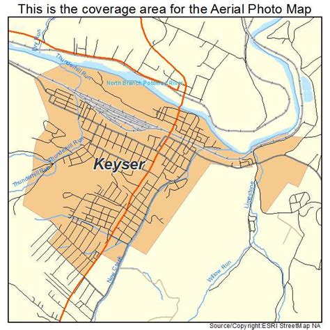 Aerial Photography Map Of Keyser Wv West Virginia
