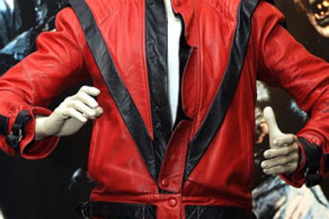 Thriller Jacket Brings In Million Michael Jackson Thriller
