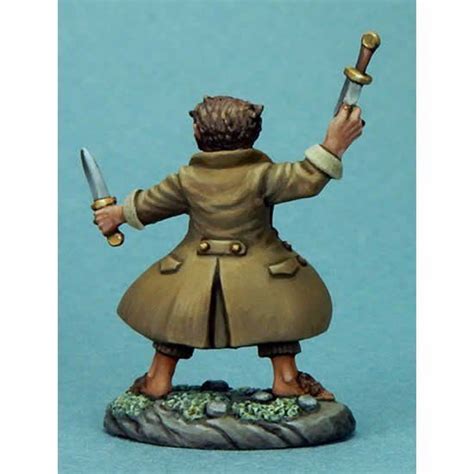 Halfling Rogue With Daggers Miniature Visions In Fantasy Dark Sword