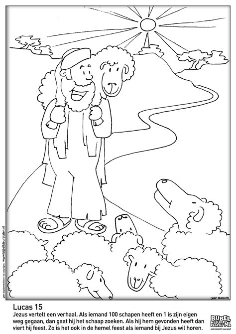 Klik hier voor kerstverhaal herders. Afbeeldingsresultaat voor kleuren de goede herder | Kleurplaten, Schapen knutselen