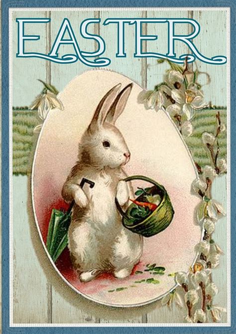 Free Illustration Easter Greeting Card Vintage Free Image On