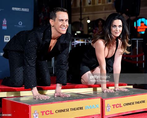 Designer Jeremy Scott And Singer Katy Perry Are Honored During Their News Photo Getty Images