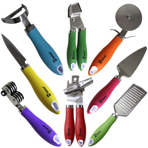 8 Pieces Kitchen Gadget Tools Set By Chefcooâ„¢ Stainlesssteel Utensils