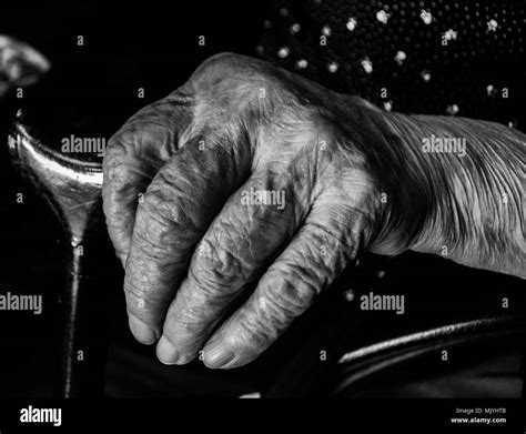 Old People Hands Stock Photo Alamy