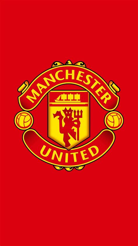 Man Utd Club Crest Wallpaper Manchester United Stadium Manchester