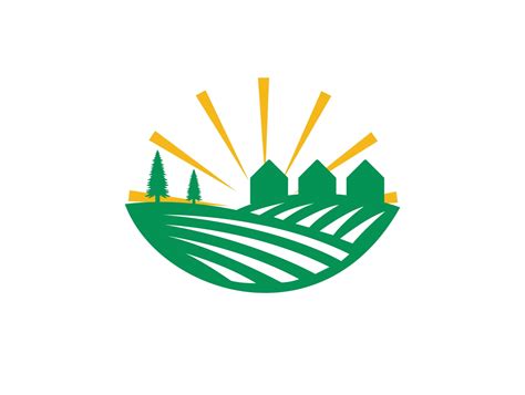 Farming Logo Template Concept Logo The Farmer By Uzeer Aslam On Dribbble