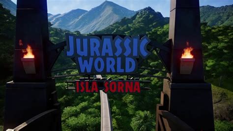Jurassic World Isla Sorna Park Tour Youtube