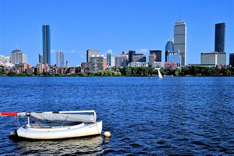 Prologue Back Bay Skyline In Boston Massachusetts Encircle Photos
