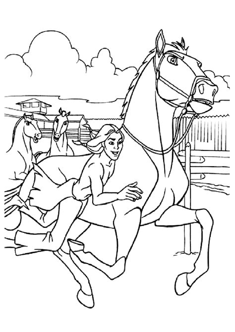 Please disable the ad blocker it to continue using our website. Spirit Riding Free Coloring Pages. 40 New Images Free ...