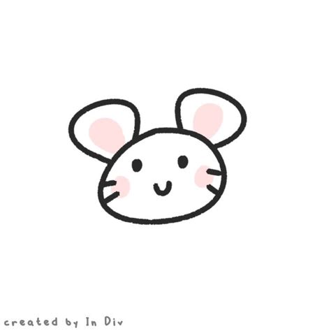 Cute Pfp Little Mouse Animal Icon Mouse Drawing Cute Mouse
