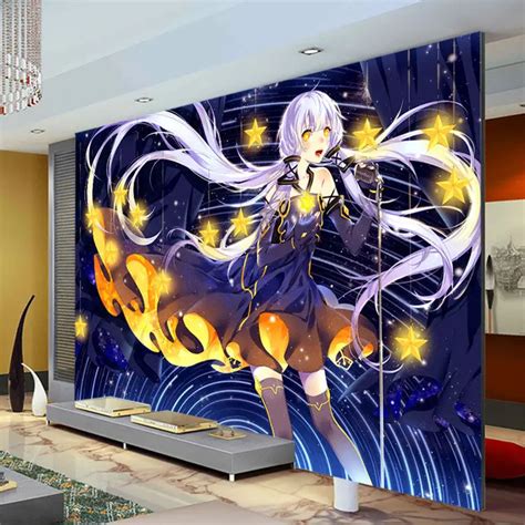 Japanese Anime Wallpaper Custom 3d Photo Wallpaper Hatsune Miku Wall