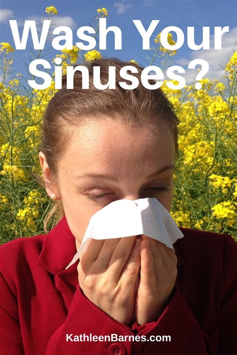 wash your sinuses to relieve allergies and more