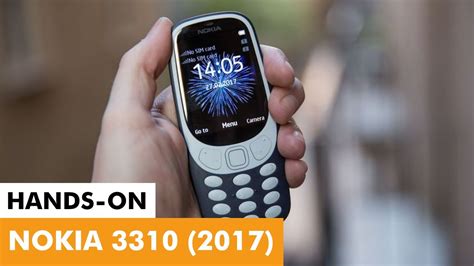 Hands On Nokia 3310 2017 é Pura Nostalgia Youtube