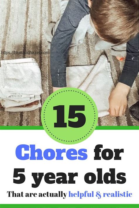 15 Chores For 5 Year Olds That Are Actually Helpful Chores For Kids
