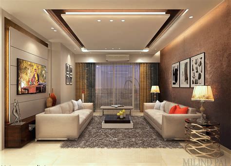 Design Of A Living Room In Suburban Mumbai For More Details Check Our