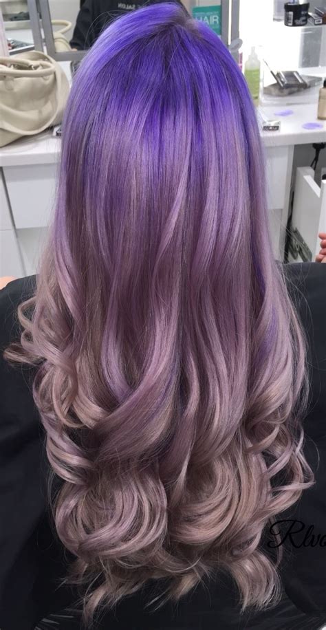 Go for lavender and pink hair if you want a mane that grabs all the attention. Purple lavender ombre by Rachael o. Ulta salon. Creative ...