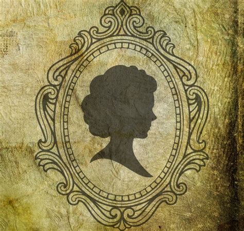 Cameo Woman Silhouette Free Stock Photo Public Domain