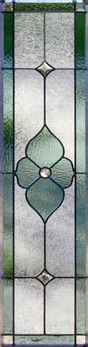 Vict44v Victorian Style Leaded Stained Glass Sidelight Window Custom