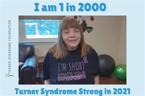 My Turner Syndrome Journey Winners Of The Its A Girl Thing Turner