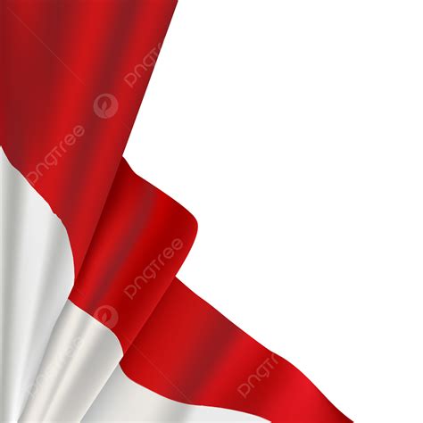 Bendera Indonesia Flag Border Vector Bendera Indonesia Bendera PNG Dan Vektor Dengan