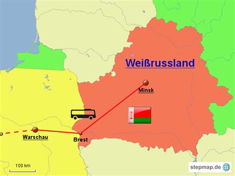 Or , officially republic of belarus, republic , c.80,150 sq mi , e central europe. StepMap - Weißrussland - Landkarte für Weißrussland