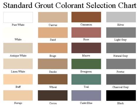 Floor Tile Grout Colour Chart Peel And Stick Floor Tile