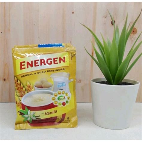 Energen Cereals Instant Vanilla Salad Milk Packaging Sachets 30 Gr Shopee Philippines