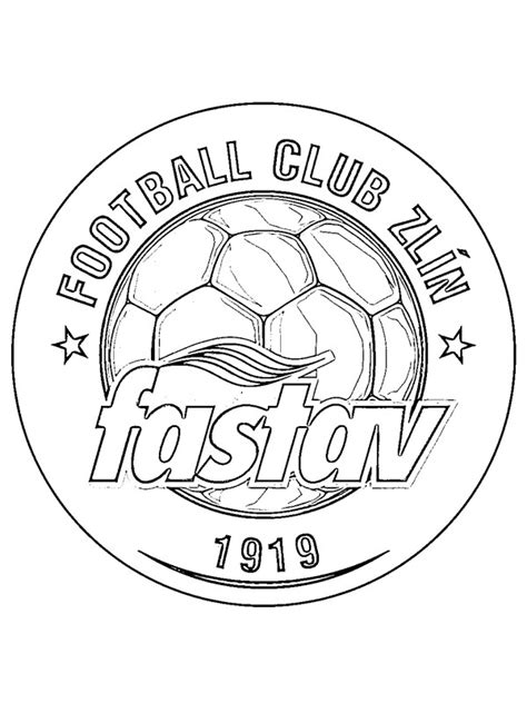 Dibujos para colorear Football Club Fastav Zlín Dibujosparaimprimir es