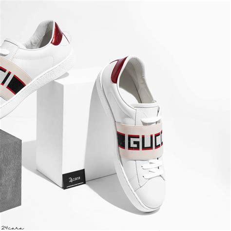 Gucci Ace Stripe Leather Sneaker