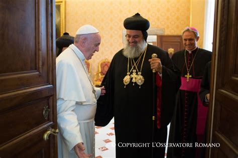 To His Holiness Mor Ignatius Aphrem Ii Syrian Orthodox Patriarch Of