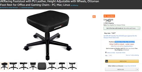 Wow A Footrest Thats Mac And Pc Compatible Rpcmasterrace