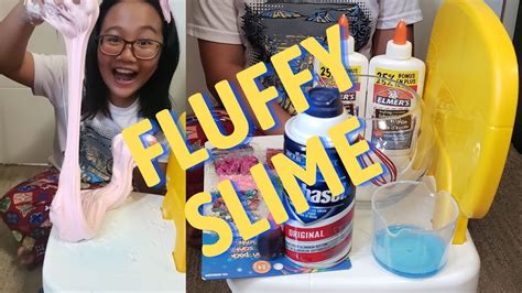 how to make slime do it yourself fluffy slime youtube
