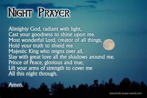 12 Good Night Prayers Before Sleep And Bed
