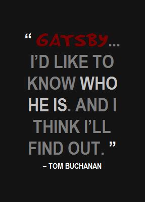 People will need an explanation of where we are and where weve been, and the great gatsby can provide that explanation. Pin on Tom Buchanan