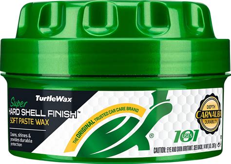 Turtle Wax T 223 Super Hard Shell Paste Wax 95 Oz Pack