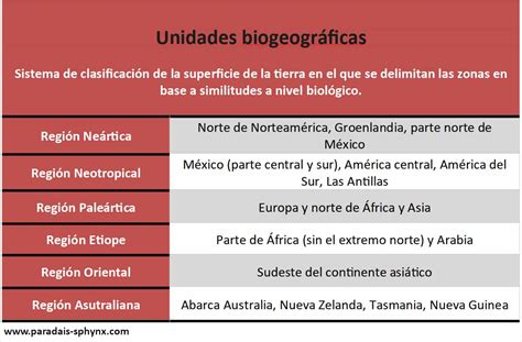 Regiones Biogeográficas Qué Son Características Y Ejemplos